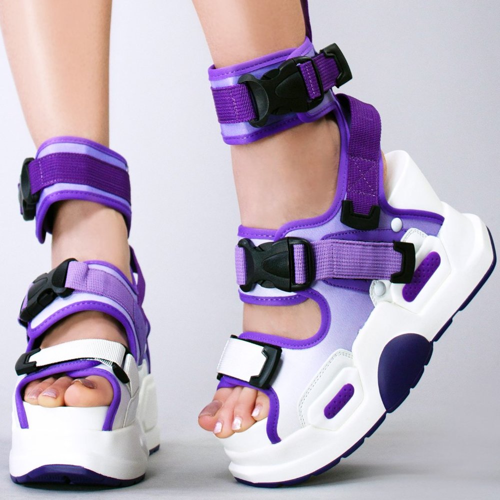 Anthony Wang Mulberry 03 Metamorphosis Platform Sandals